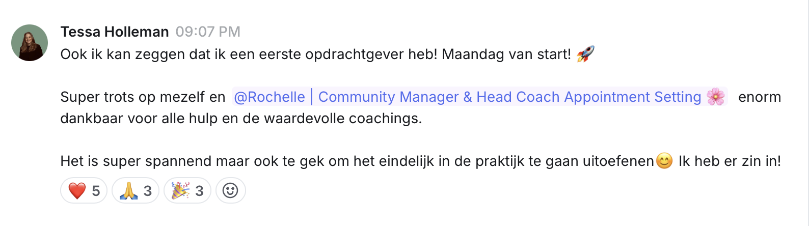 Resultaat van een Hiboo-student, screenshot 21